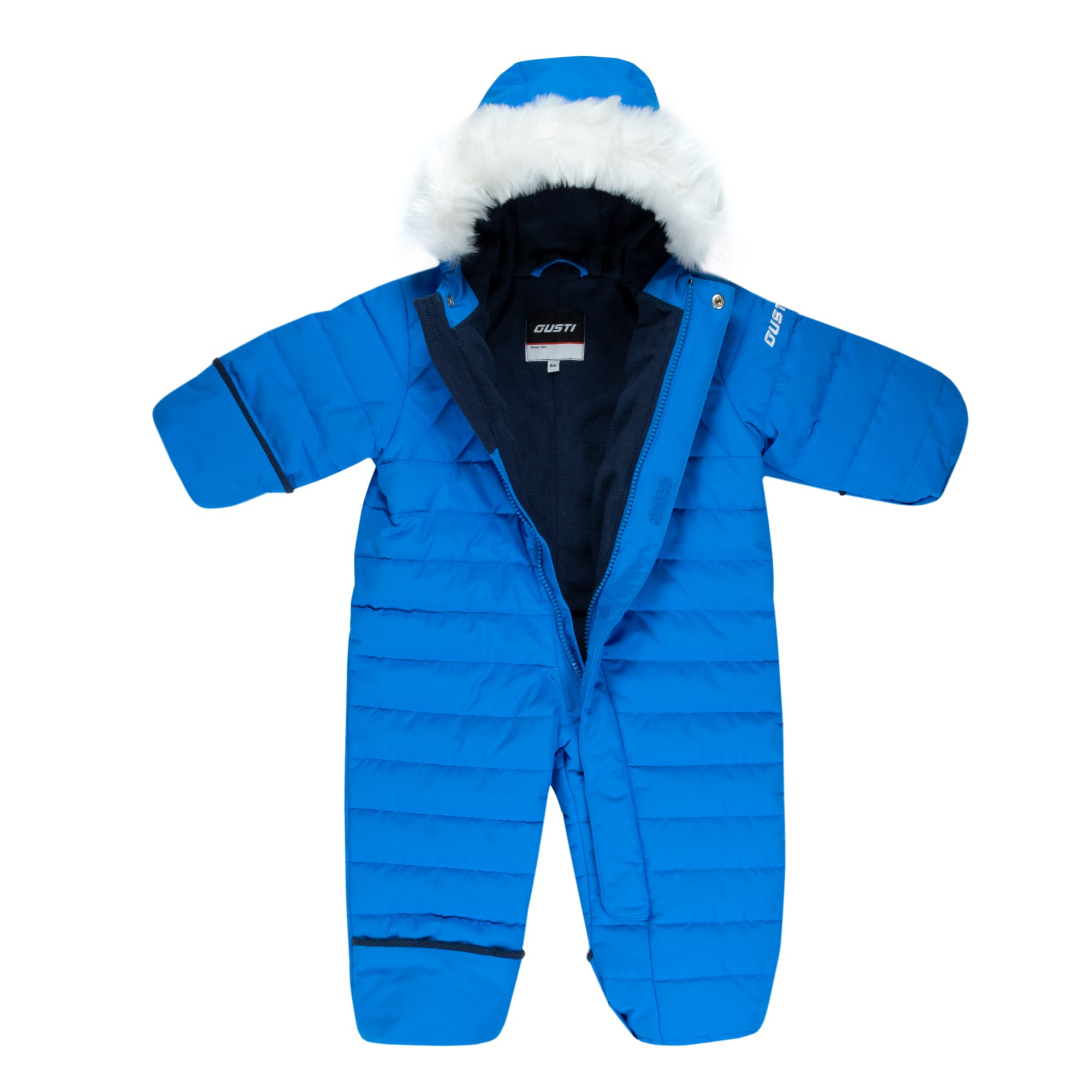 Gusti Infant Snowsuit 9 Months Light Blue - seasonsgala.com