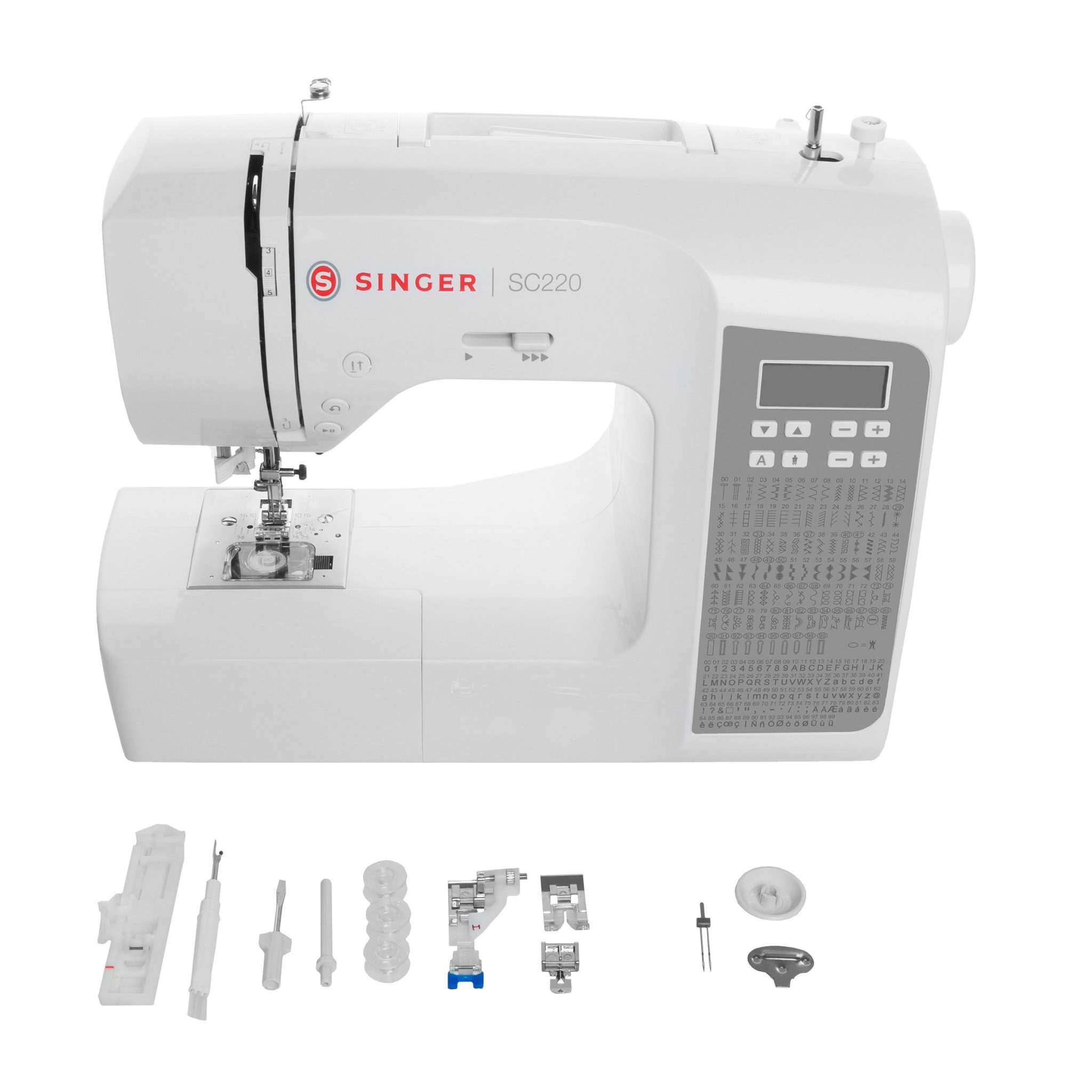 SINGER SC220GRY Computerized Sewing Machine