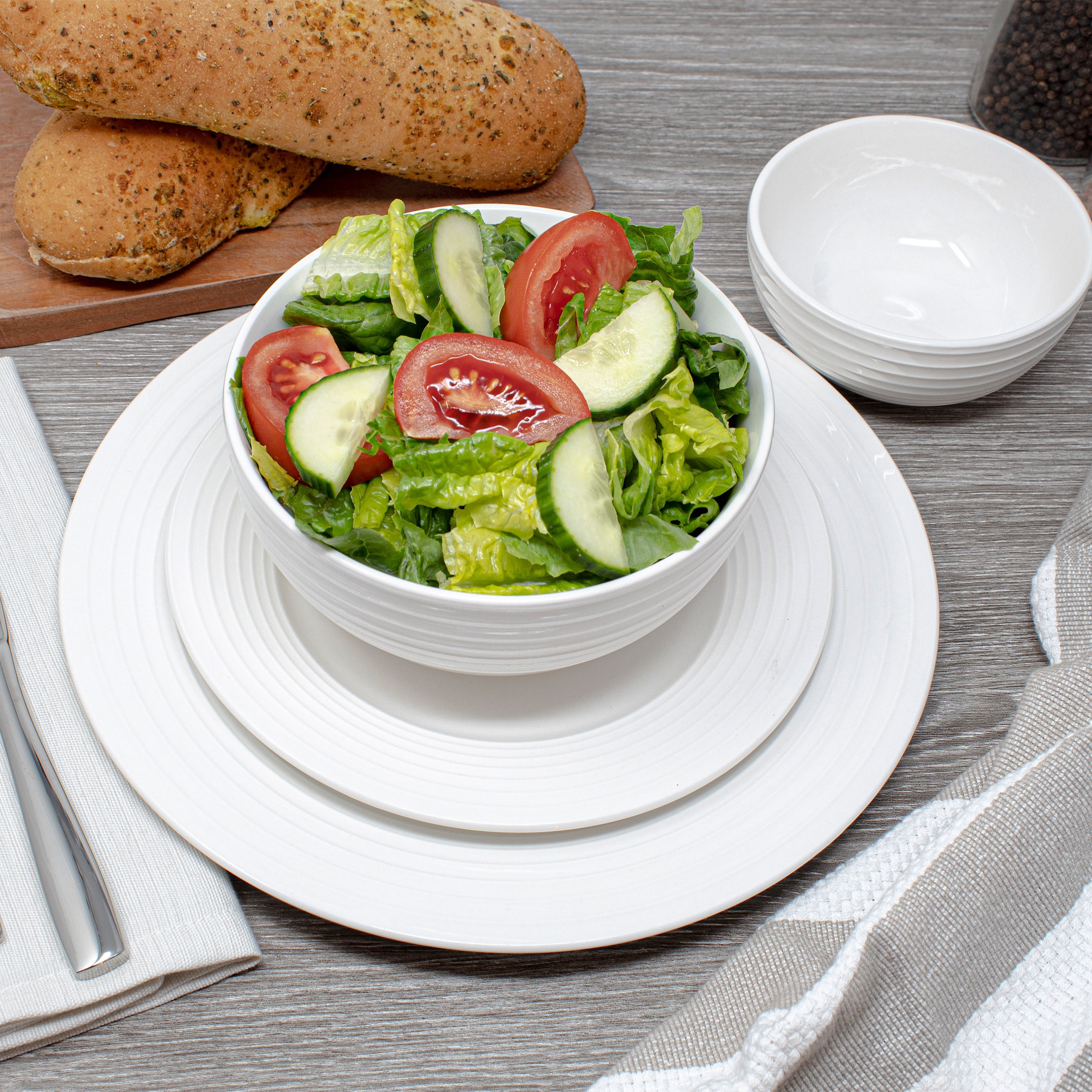 Mikasa Sophia Porcelain Dinnerware Set, 16piece