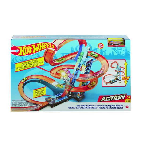 Hotwheels Hot Wheels Sky Crash Tower Track Set 5822