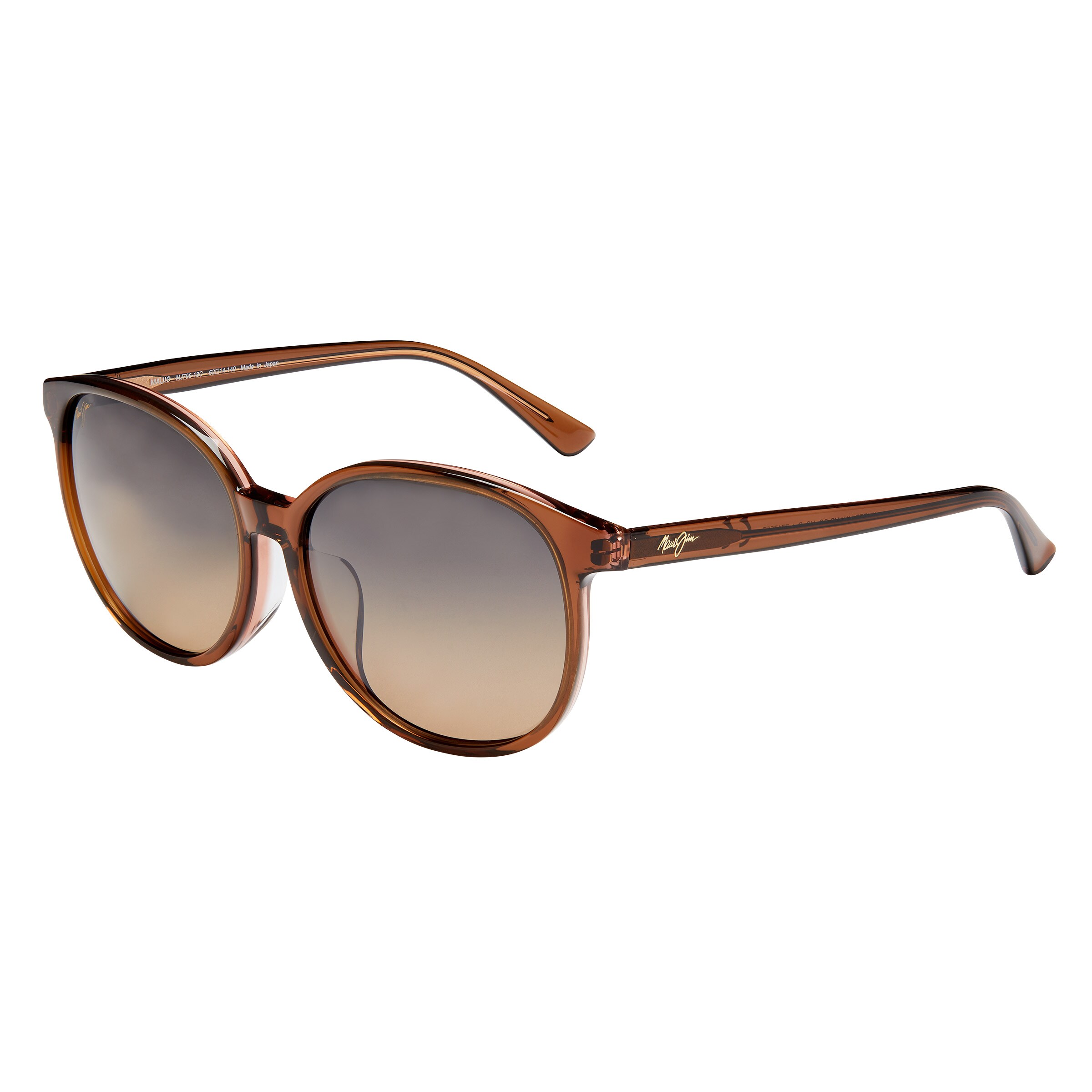Maui Jim Water Lily HS796-18C Caramel with Pale Pink Bronze Polarized ...