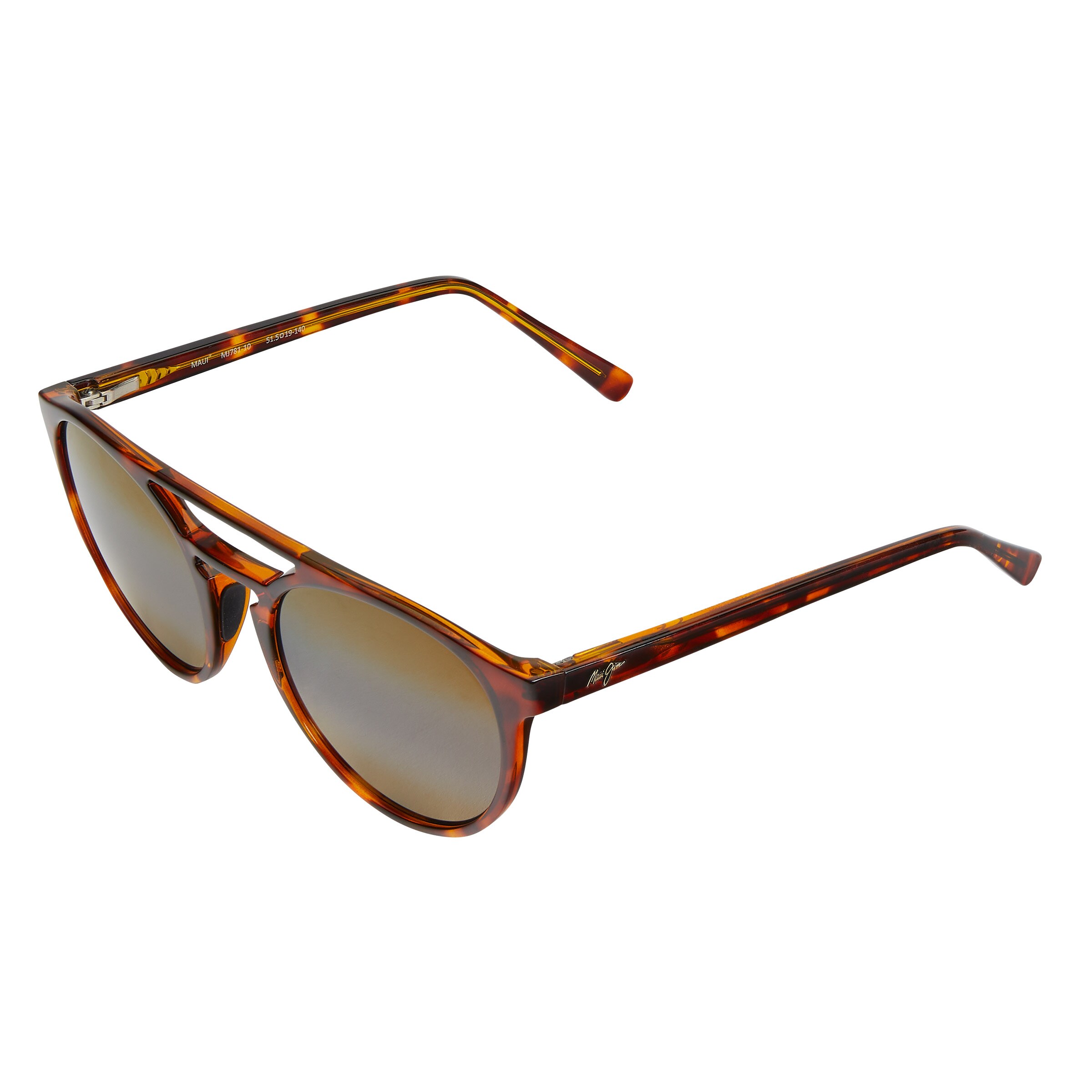 Maui Jim Ah Dang! H781-10 Tortoise Bronze Polarized Sunglasses - seasonsgala.com