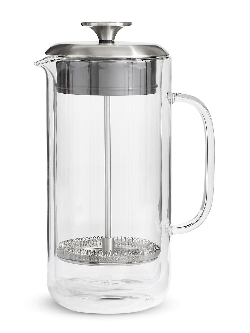 ZWILLING CLEAR 750 ml Sorrento Double Walled Glass French Press
