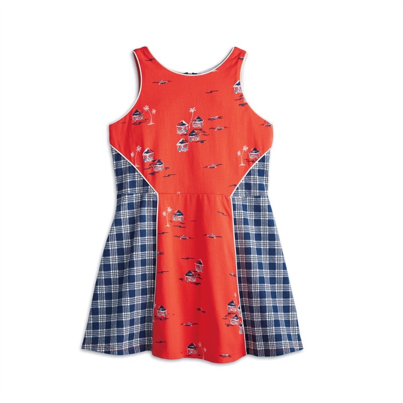 american-girl-size-kids-12-hawaiian-print-dress-for-girls-size-12