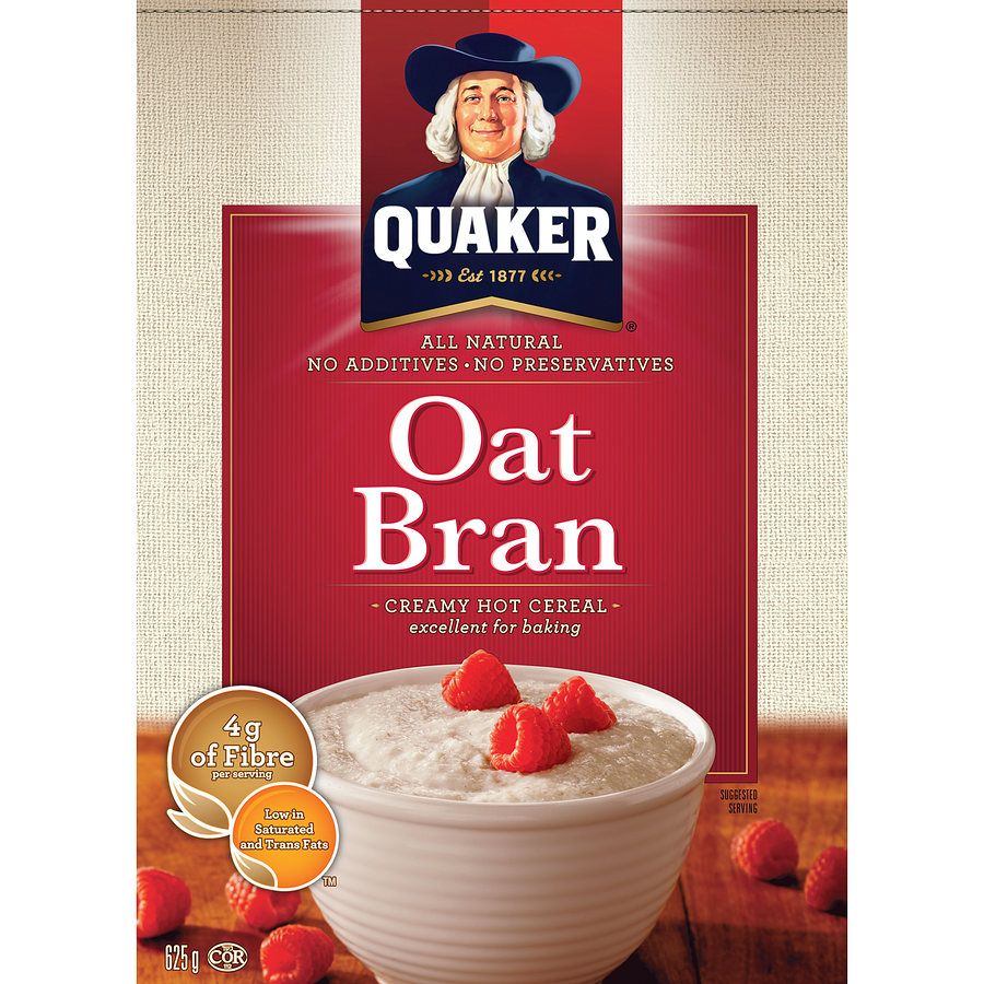 2-Pack Quaker Oat Bran creamy hot cereal - seasonsgala.com