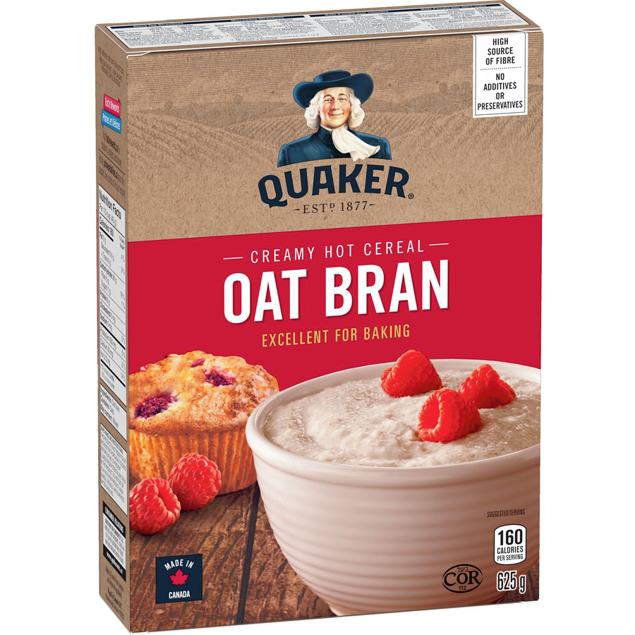 2-Pack Quaker Oat Bran creamy hot cereal - seasonsgala.com