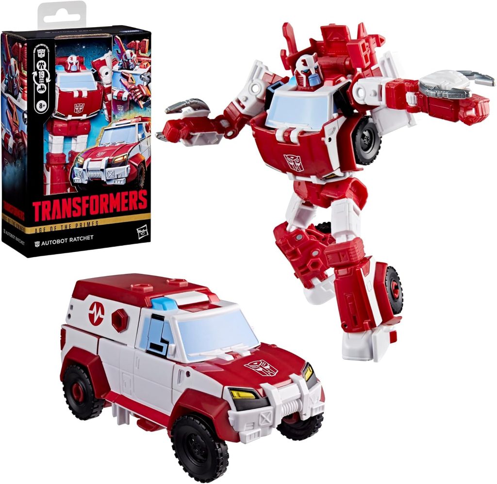 Transformers Age of The Primes Autobot Ratchet, Deluxe Class 5.75-inch ...